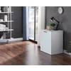 Birou Smart, 140x60x72 CM, Pal Melaminat, Alb picture - 2