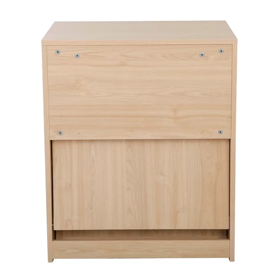 Birou Transformabil Smart, 140x60x72 CM, Pal Melaminat, Stejar Natur picture - 6