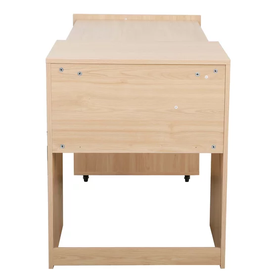 Birou Transformabil Smart, 140x60x72 CM, Pal Melaminat, Stejar Natur picture - 9