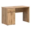 Birou Zele BIU/120, 120x60x76 cm, Pal Melaminat, Stejar Wotan picture - 1