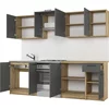 Bucatarie Daria 240 Stejar Craft/Antracit picture - 2