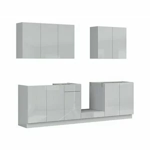 Bucatarie Top Line 260 Gri Lucios