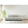 Canapea Belma,  270x110x75 cm, Stofa, Gri