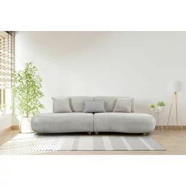 Canapea Belma,  270x110x75 cm, Stofa, Gri