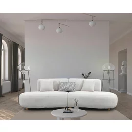 Canapea Belma, 270x110x75 h cm, Stofa, Gri Deschis