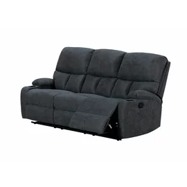 Canapea cu Recliner ASTHA 3R, 187x94x102 cm, Gri