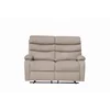 Canapea cu Recliner Denton 2L, 134x94x103 cm,  Stofa, Beige picture - 1