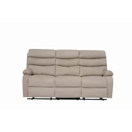 Canapea cu Recliner Denton 3L, 187x94x103 cm,  Stofa, Beige