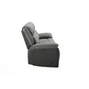 Canapea cu Recliner Electric Orso 3RR, 226x94x104 cm, Stofa/Microfibra - Gri picture - 5