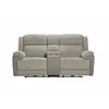 Canapea cu Recliner Electric si Bar, Orso 2RR, 197x98x104 cm, Stofa/Microfibra - Beige picture - 1