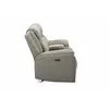Canapea cu Recliner Electric si Bar, Orso 2RR, 197x98x104 cm, Stofa/Microfibra - Beige picture - 6