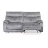 Canapea Cu Recliner Georgia 51197M, 2.5L - 198x96.5x101.5 h cm, Microfibra, Gri picture - 2