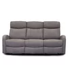 Canapea cu Recliner Karen 3L, 185x100x96 cm,  Stofa, Beige picture - 1