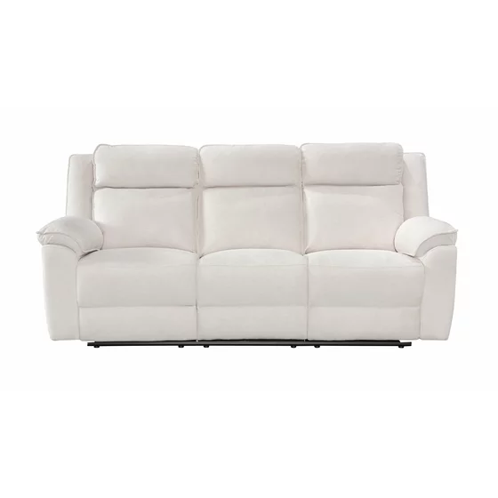 Canapea cu Recliner Malvern 3RR, 213x94x104 cm, Stofa, Beige picture - 1