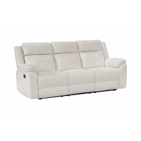 Canapea cu Recliner Malvern 3RR, 213x94x104 cm, Stofa, Beige picture - 2