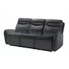 Canapea cu Recliner Spencer 3R, 212x99x100 cm, Gri Inchis picture - 1