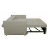 Canapea Extensibila 2 Locuri Karoi, 138x89x80.5 h cm, Stofa, Beige picture - 7