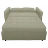 Canapea Extensibila 2 Locuri Karoi, 138x89x80.5 h cm, Stofa, Beige picture - 10