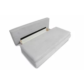 Canapea Extensibila 3 locuri, PASO, 200x97x88 H cm, Gri Deschis