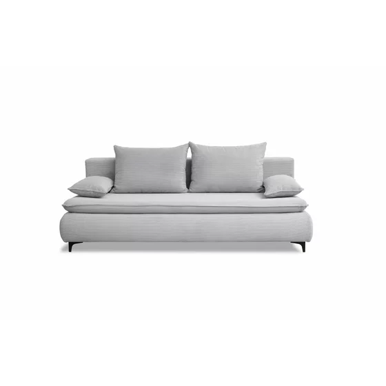 Canapea Extensibila 3 locuri, PASO, 200x97x88 H cm, Gri Deschis picture - 3