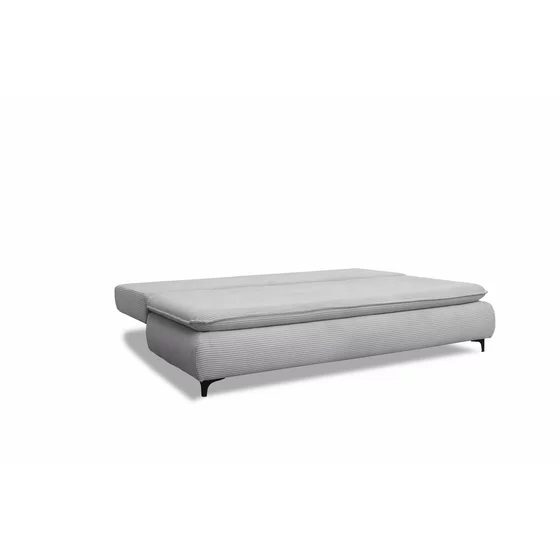 Canapea Extensibila 3 locuri, PASO, 200x97x88 H cm, Gri Deschis picture - 5
