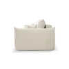 Canapea Extensibila Allora, 240x108x88 cm, Stofa Melody 1 - Beige picture - 3