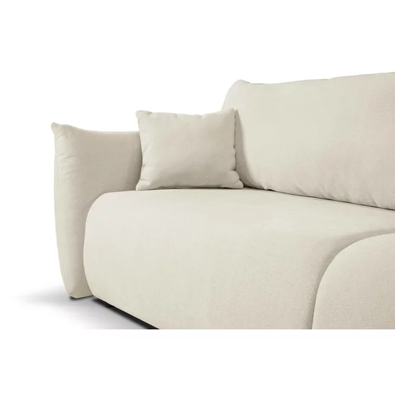 Canapea Extensibila Allora, 240x108x88 cm, Stofa Melody 1 - Beige picture - 5