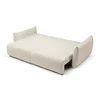 Canapea Extensibila Allora, 240x108x88 cm, Stofa Melody 1 - Beige picture - 2