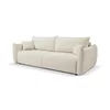 Canapea Extensibila Allora, 240x108x88 cm, Stofa Melody 1 - Beige picture - 11