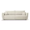 Canapea Extensibila Allora, 240x108x88 cm, Stofa Melody 1 - Beige picture - 12