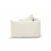 Canapea Extensibila Allora, 240x108x88 cm, Stofa Melody 1 - Crem picture - 3