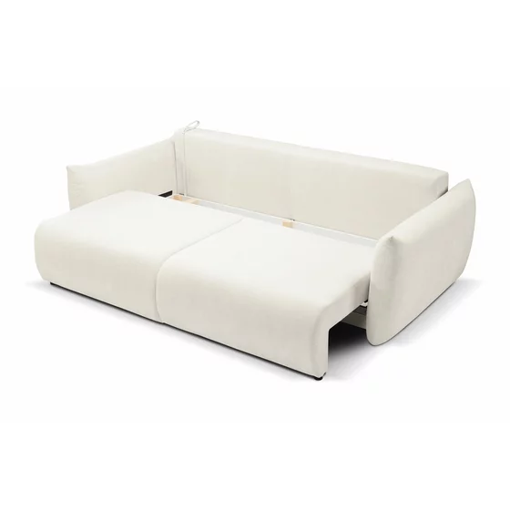 Canapea Extensibila Allora, 240x108x88 cm, Stofa Melody 1 - Crem picture - 8