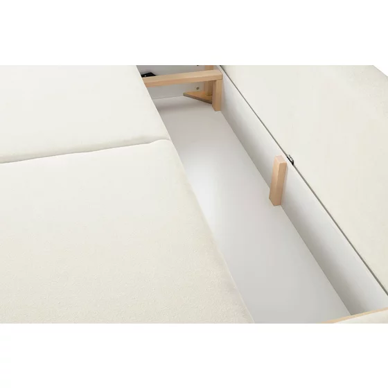 Canapea Extensibila Allora, 240x108x88 cm, Stofa Melody 1 - Crem picture - 9