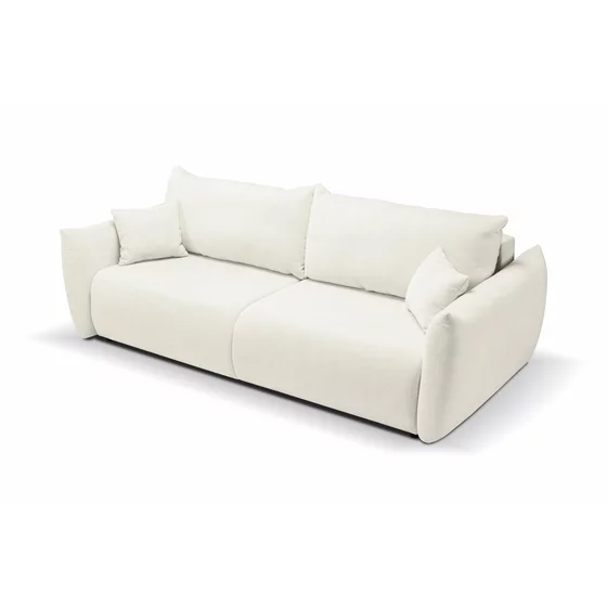Canapea Extensibila Allora, 240x108x88 cm, Stofa Melody 1 - Crem picture - 2