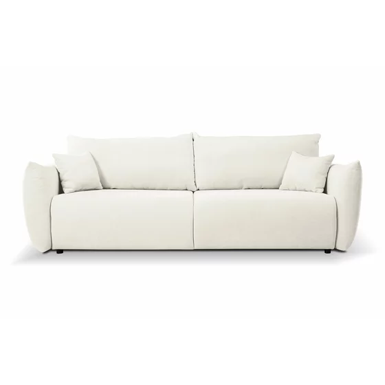 Canapea Extensibila Allora, 240x108x88 cm, Stofa Melody 1 - Crem picture - 1