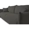 Canapea Extensibila Allora, 240x108x88 cm, Stofa Melody 5 - Gri Inchis picture - 6