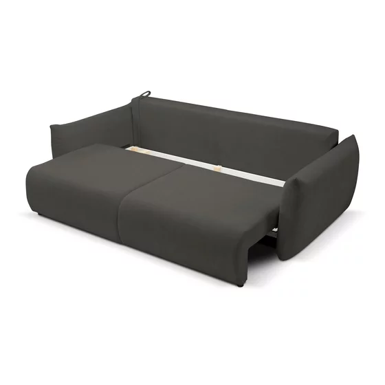 Canapea Extensibila Allora, 240x108x88 cm, Stofa Melody 5 - Gri Inchis picture - 2