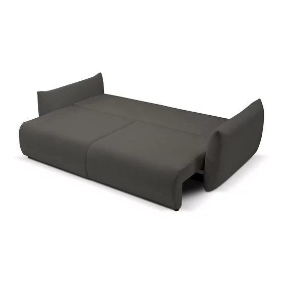Canapea Extensibila Allora, 240x108x88 cm, Stofa Melody 5 - Gri Inchis picture - 8