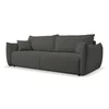 Canapea Extensibila Allora, 240x108x88 cm, Stofa Melody 5 - Gri Inchis picture - 10