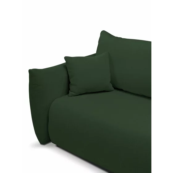 Canapea Extensibila Allora, 240x108x88 cm, Stofa Melody 8 - Verde picture - 5