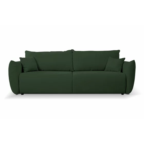 Canapea Extensibila Allora, 240x108x88 cm, Stofa Melody 8 - Verde picture - 2