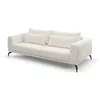 Canapea Extensibila Avignon, 234x115x71/82 cm, Stofa, Crem picture - 2