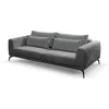 Canapea Extensibila Avignon, 234x115x71/82 cm, Stofa, Gri picture - 2