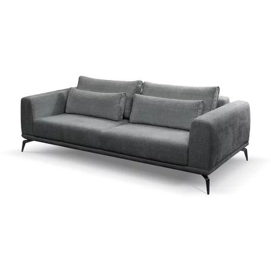 Canapea Extensibila Avignon, 234x115x71/82 cm, Stofa, Gri picture - 2