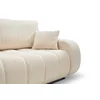 Canapea Extensibila Ballo, 248x105x88 cm, Stofa - Crem picture - 5