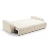 Canapea Extensibila Ballo, 248x105x88 cm, Stofa - Crem picture - 8