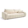 Canapea Extensibila Ballo, 248x105x88 cm, Stofa - Crem picture - 2