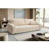 Canapea Extensibila Ballo, 248x105x88 cm, Stofa - Crem picture - 1