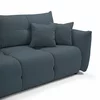 Canapea Extensibila Base, 245x110x86 cm, Stofa - Albastru Petrol picture - 6