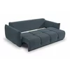 Canapea Extensibila Base, 245x110x86 cm, Stofa - Albastru Petrol picture - 8